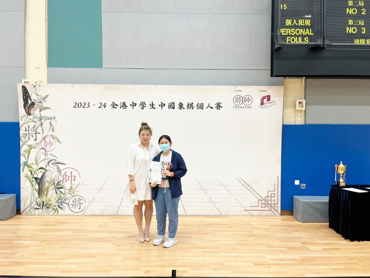 初中組女子亞軍